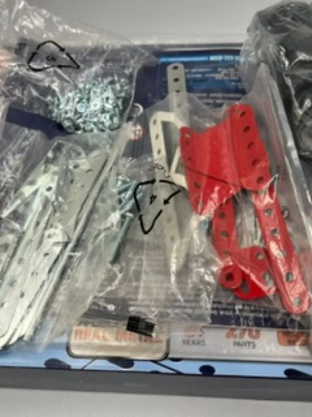 Erector set building